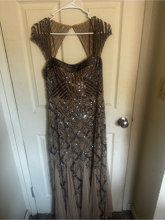 Adrianna Papell Dresses & Skirts - Adrianna Papell  Evening Gown with Sequin Detail size 10